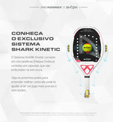 Raquete de Beach Tennis Shark Kinetic S