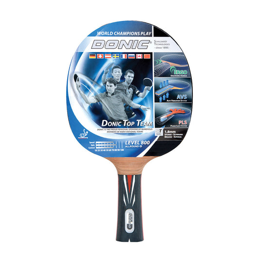 Raquete de Tênis de Mesa Donic Schildkröt Top Team 800